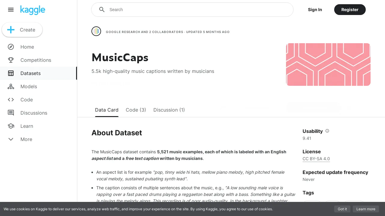 MusicLM by Google screenshot