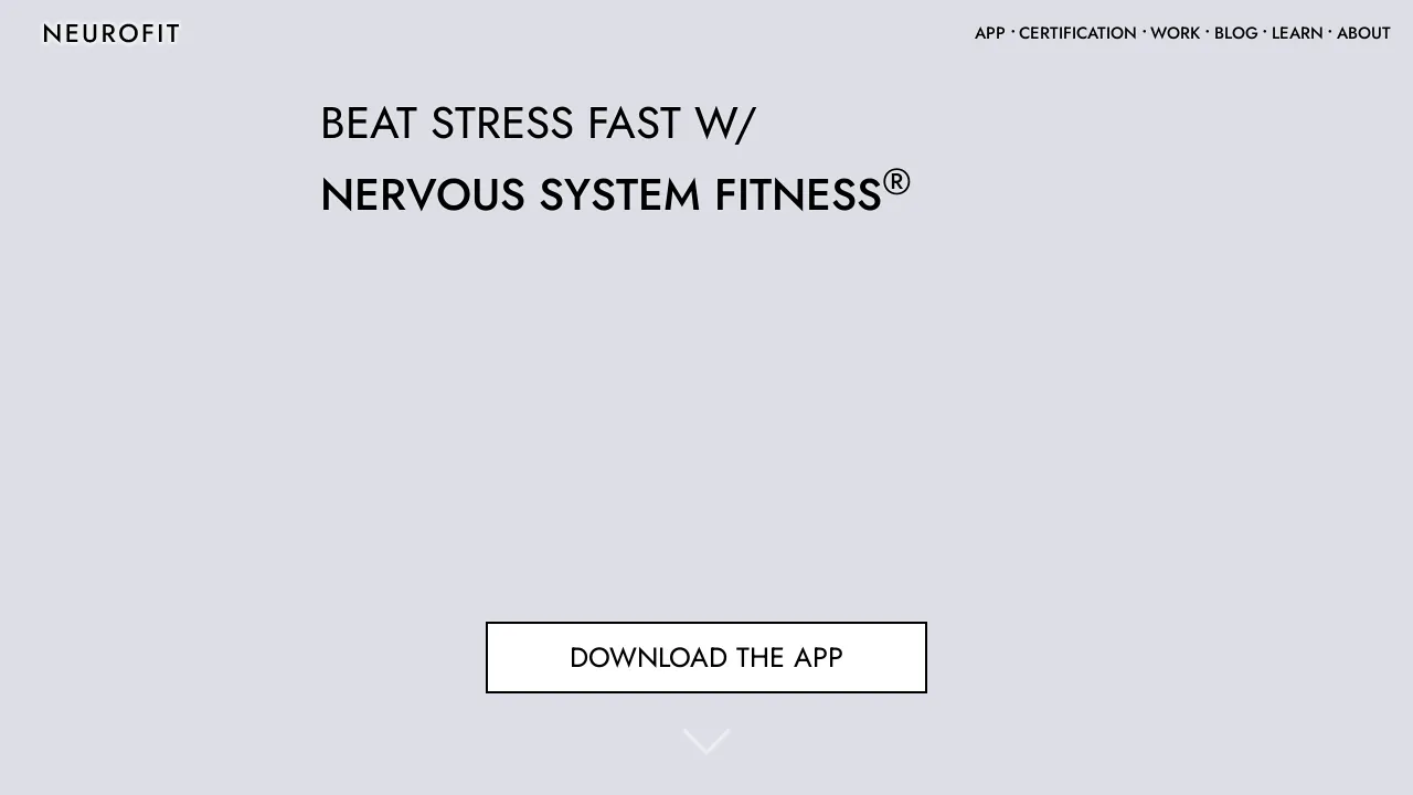 NEUROFIT App