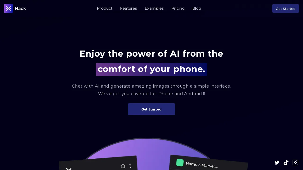Nack AI screenshot