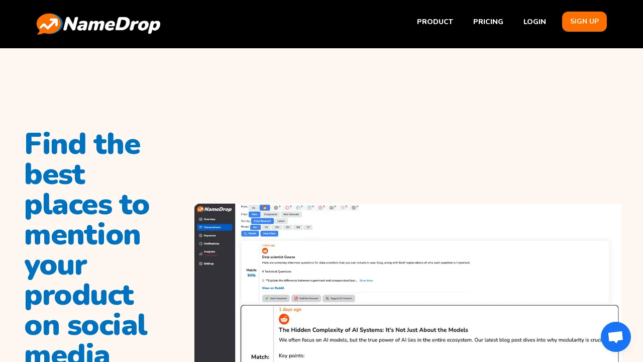 NameDrop screenshot
