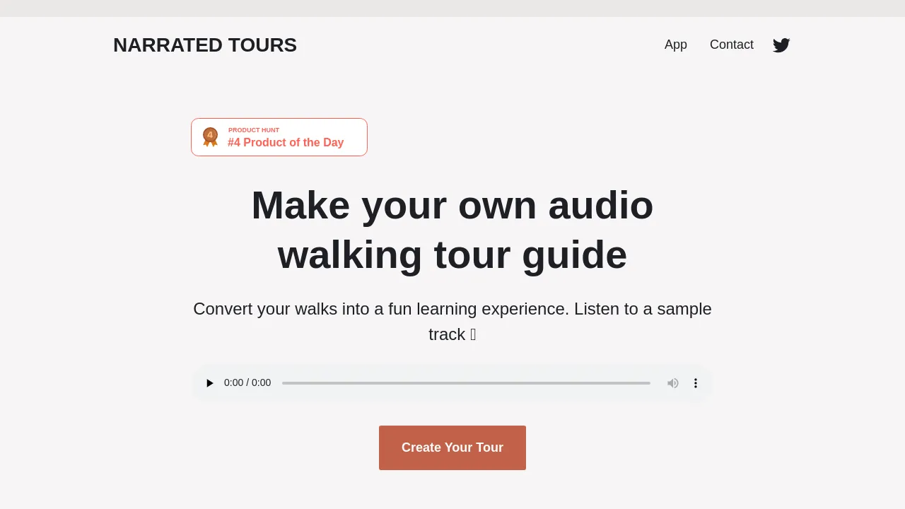 Narrated Tours screenshot