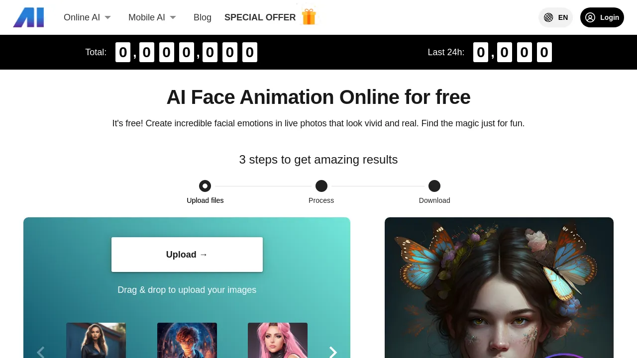 Nero Face Animation screenshot