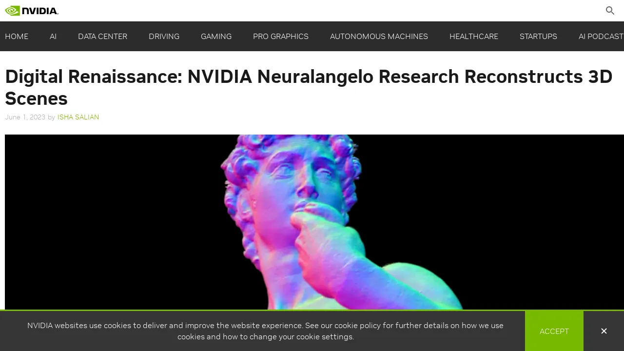 Neuralangelo by Nvidia screenshot
