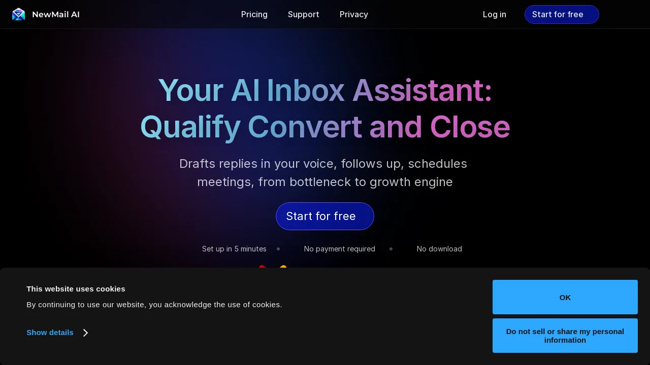 NewMail AI screenshot