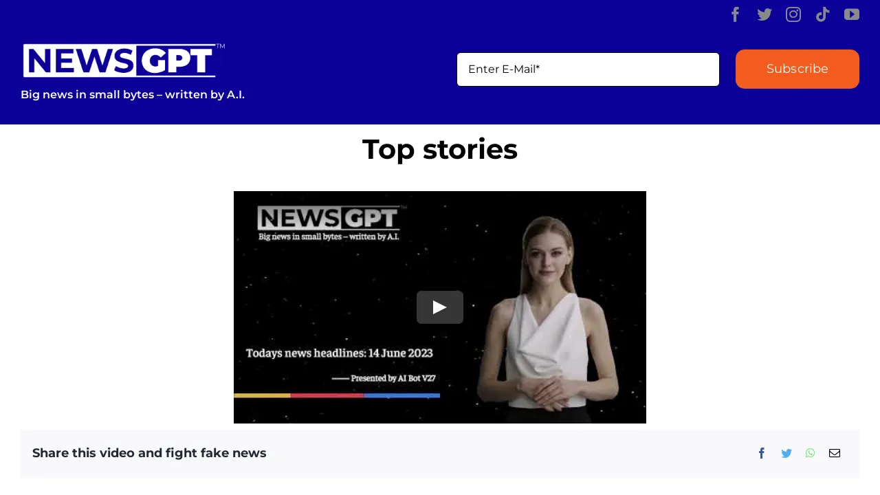 NewsGPT screenshot