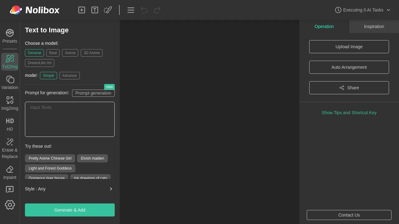 Nolibox screenshot