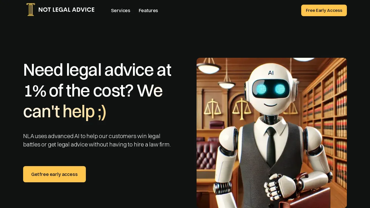 Not Legal Advice screenshot