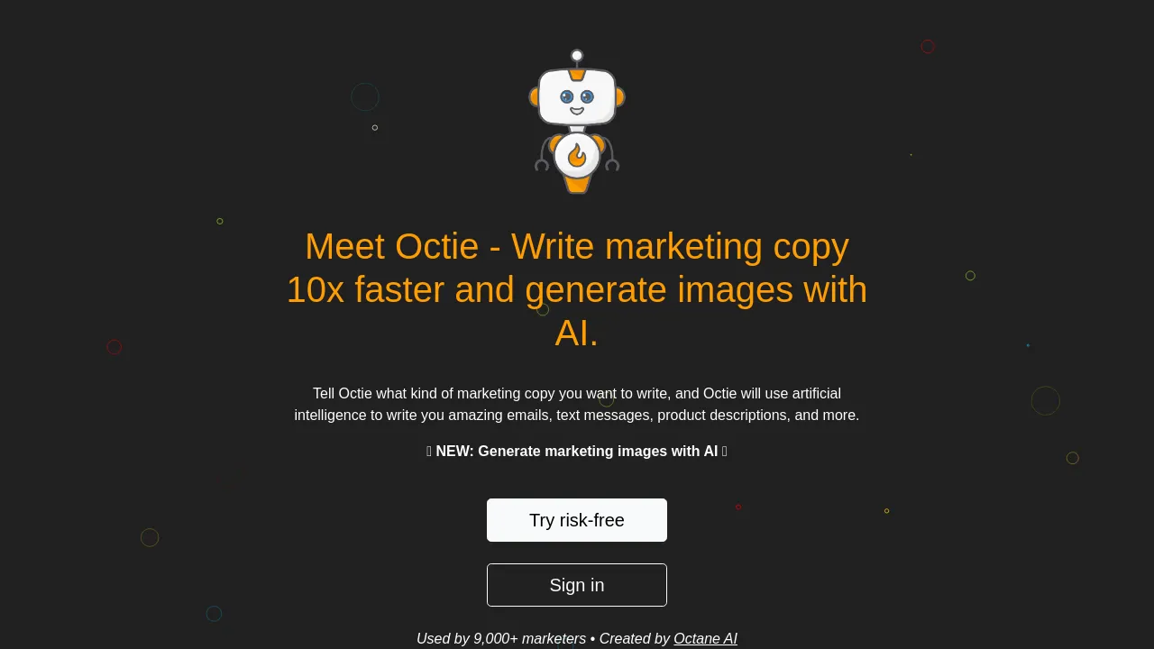 Octie.ai screenshot