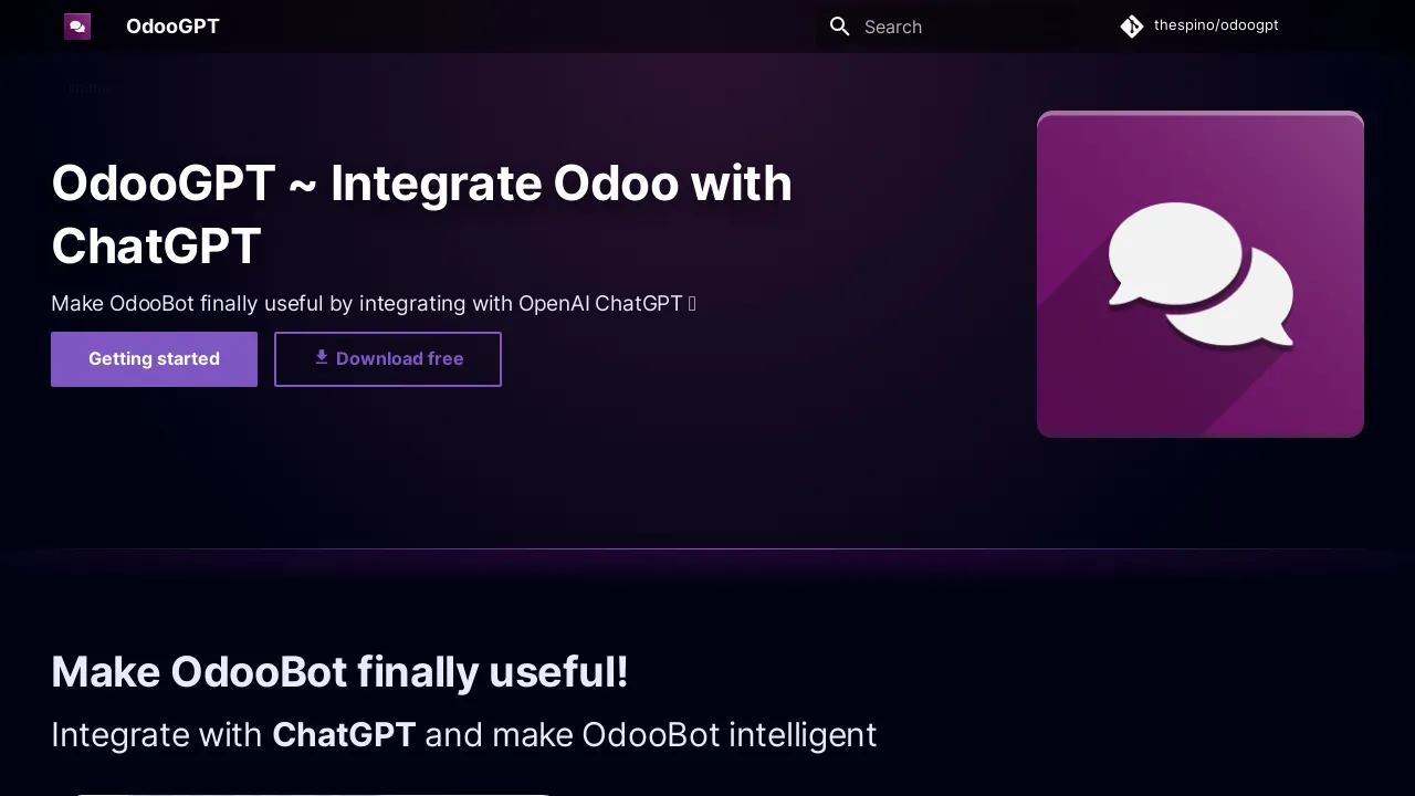 OdooGPT screenshot