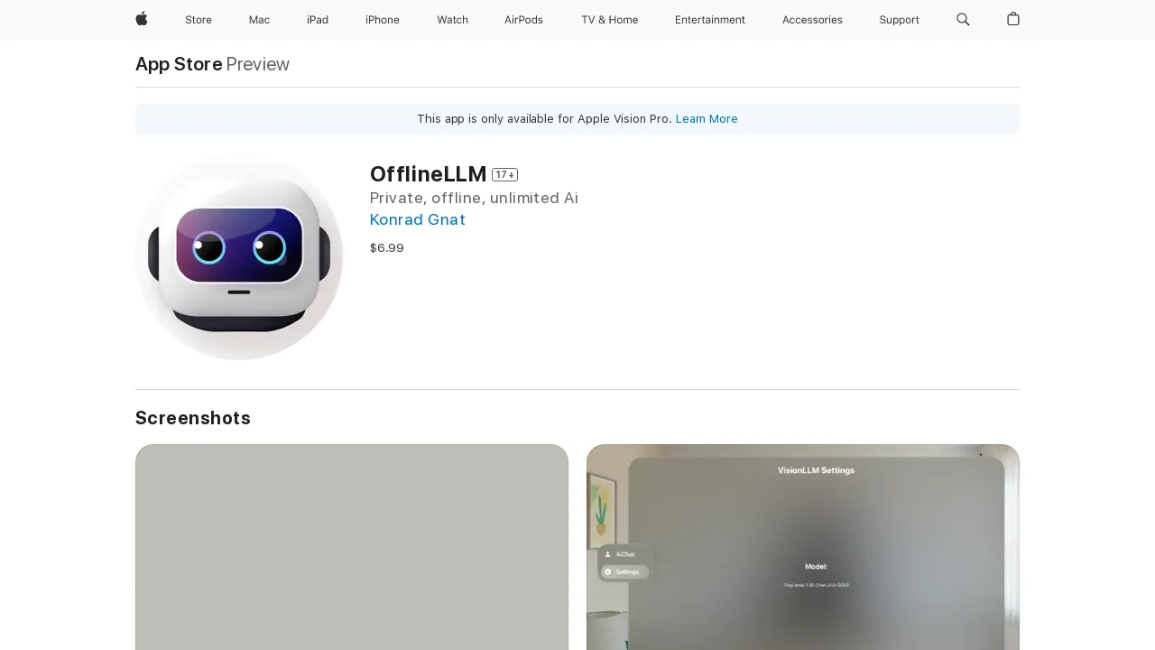 OfflineLLM screenshot