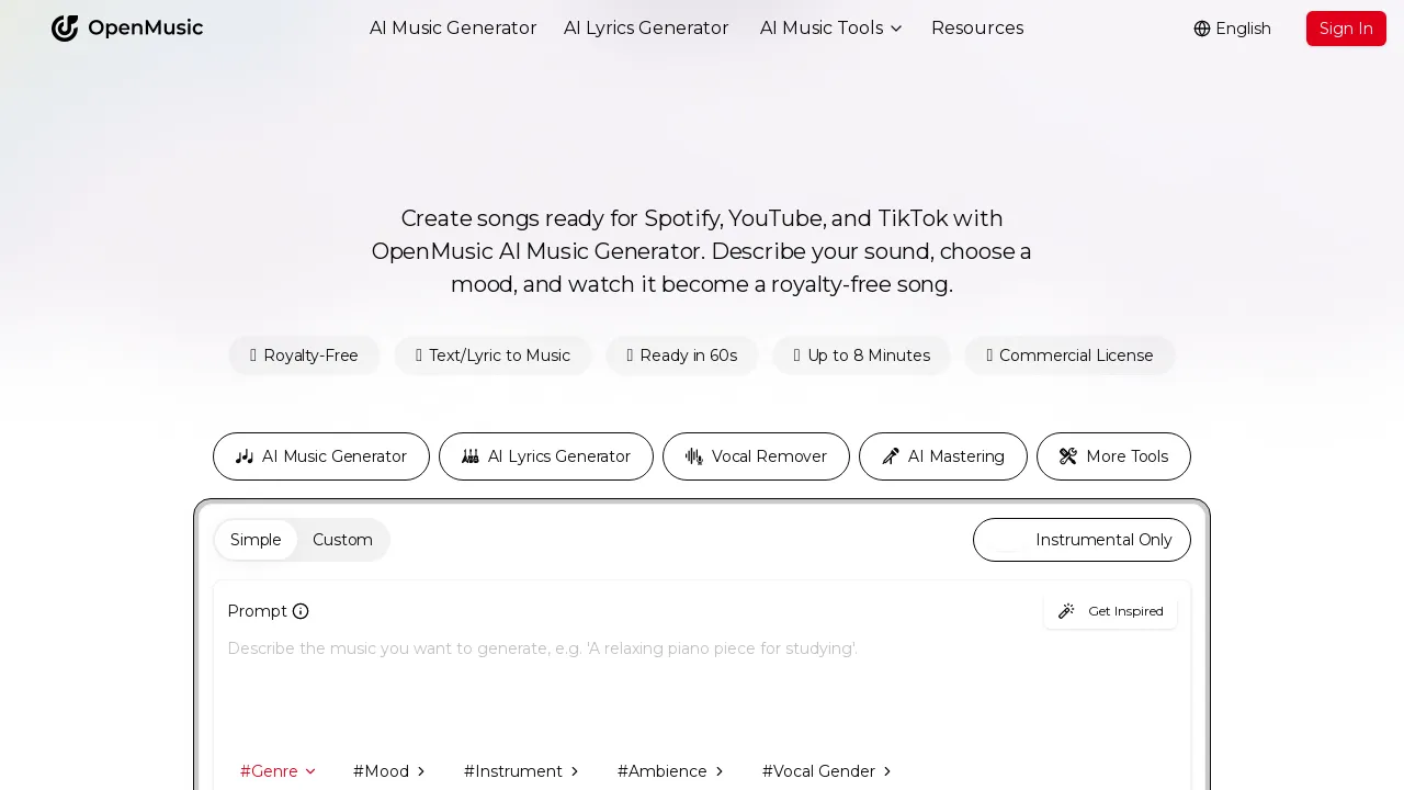 OpenMusic AI
