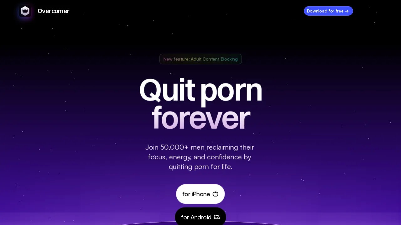 Overcomer app