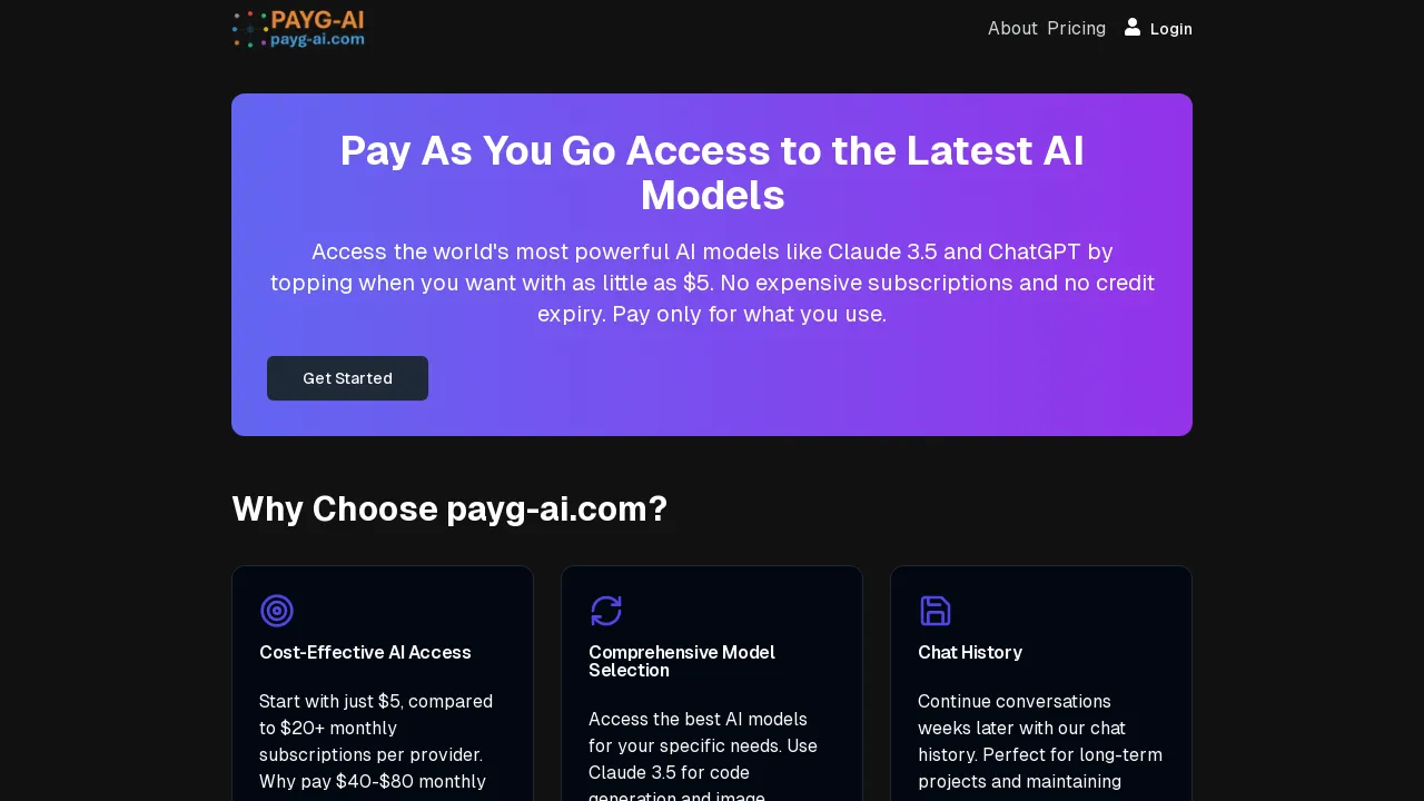 PAYG AI