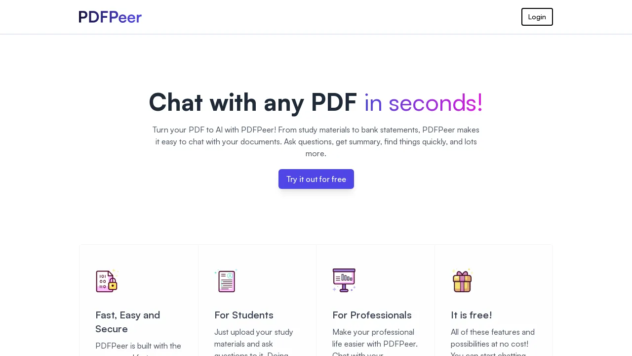 PDFPeer screenshot