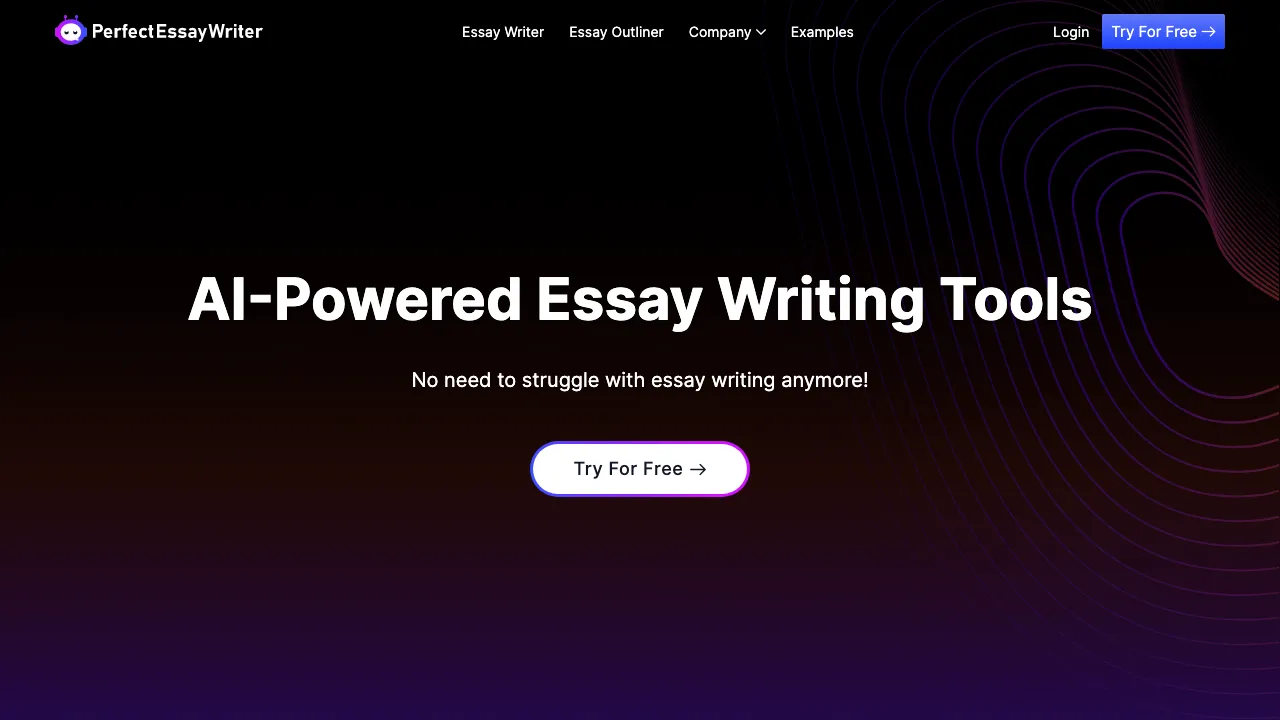 PerfectEssayWriter AI screenshot