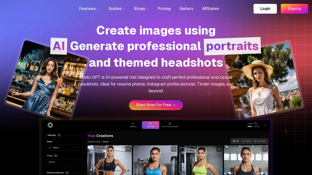 PhotoGPT screenshot