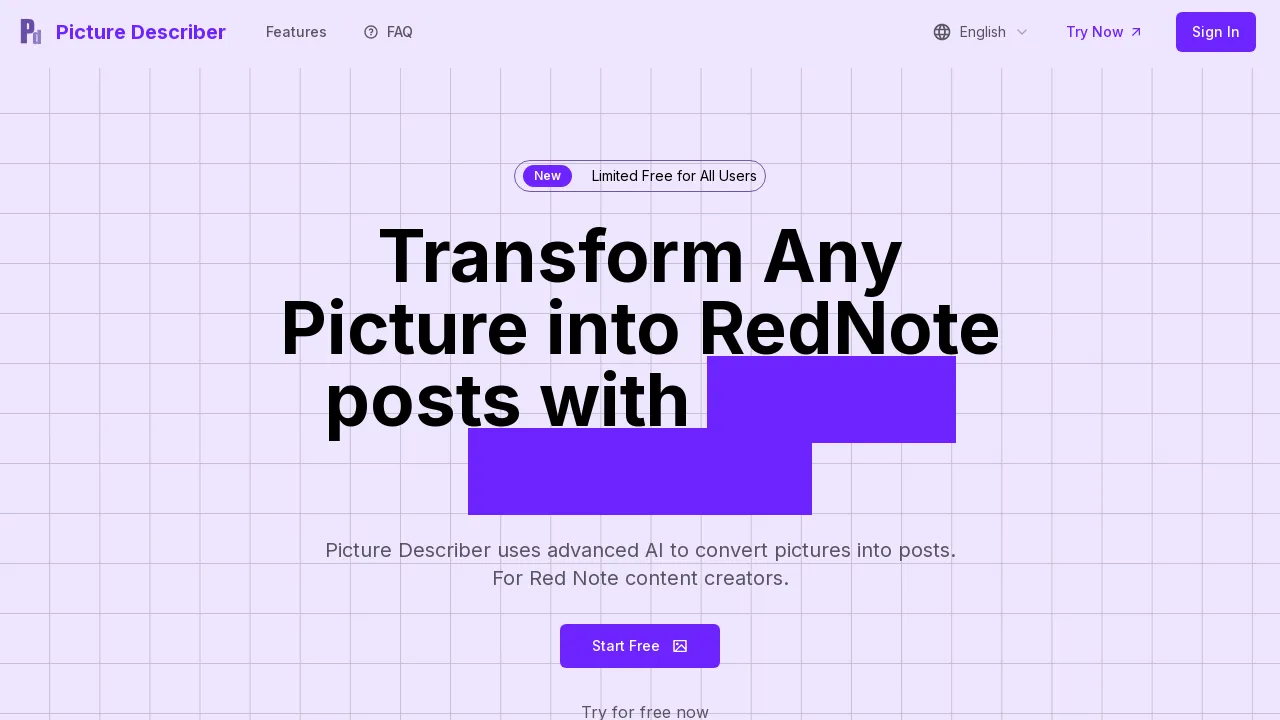 Picture Describer screenshot