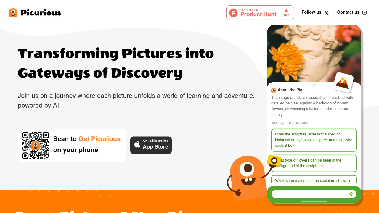 Picurious AI screenshot