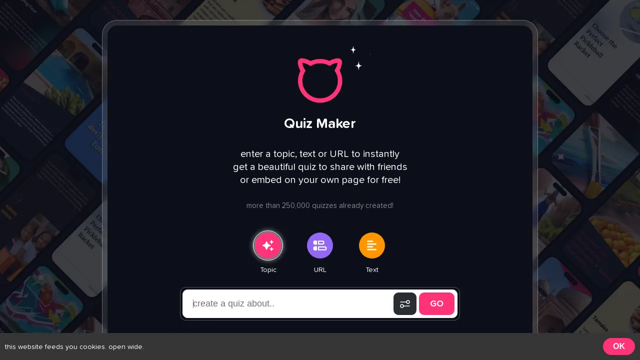 Piggy Quiz maker screenshot