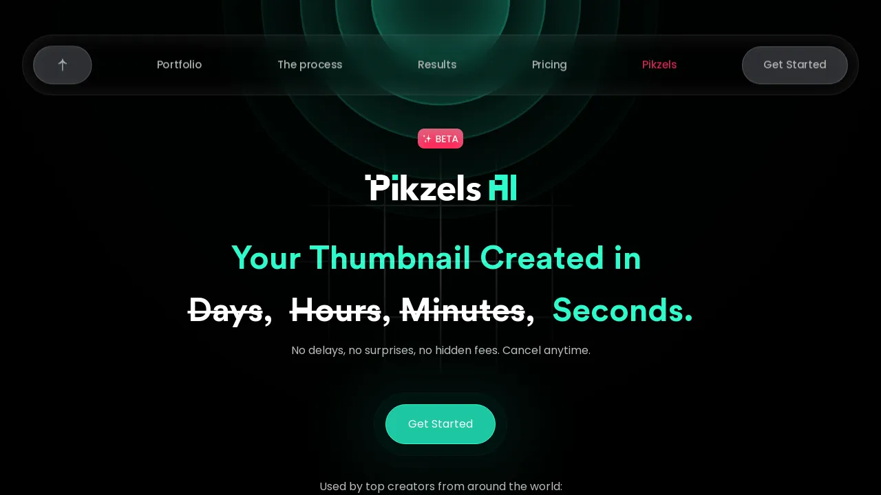 Pikzels AI screenshot