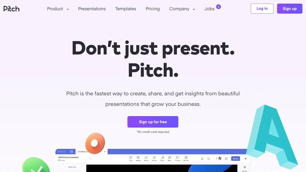 Pitch screenshot