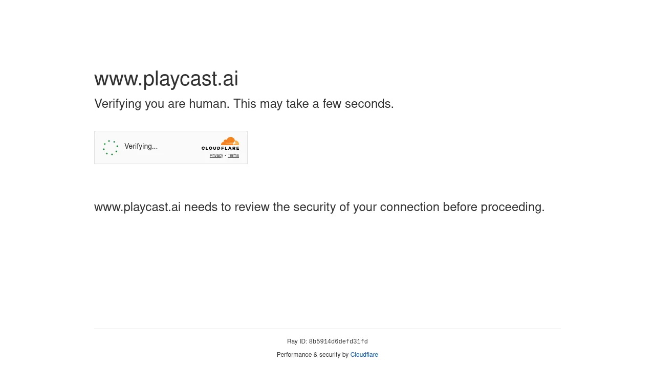 Playcast screenshot