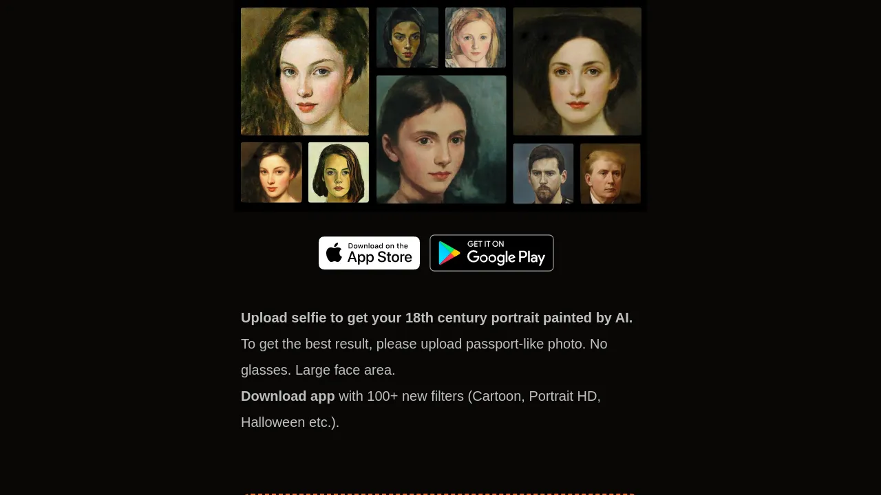 PortraitAI screenshot