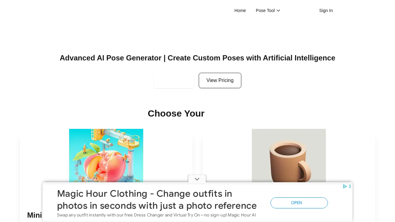 PoseGeni - AI Pose Generator