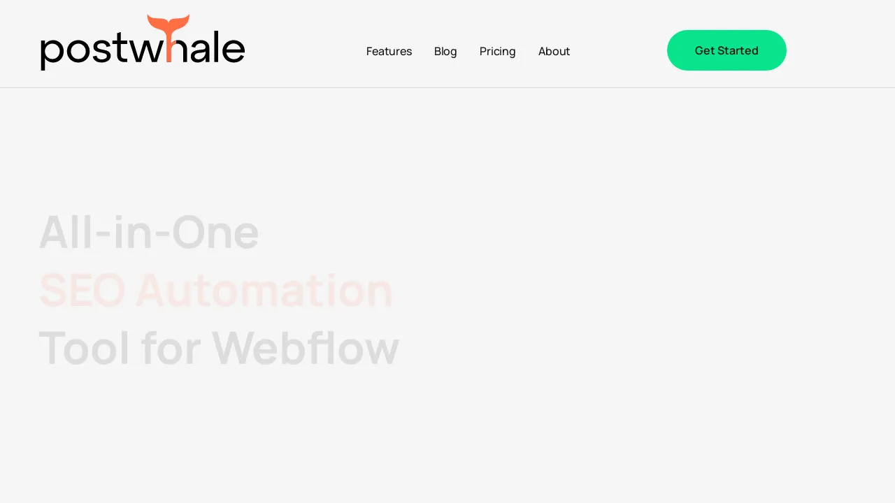 Postwhale screenshot