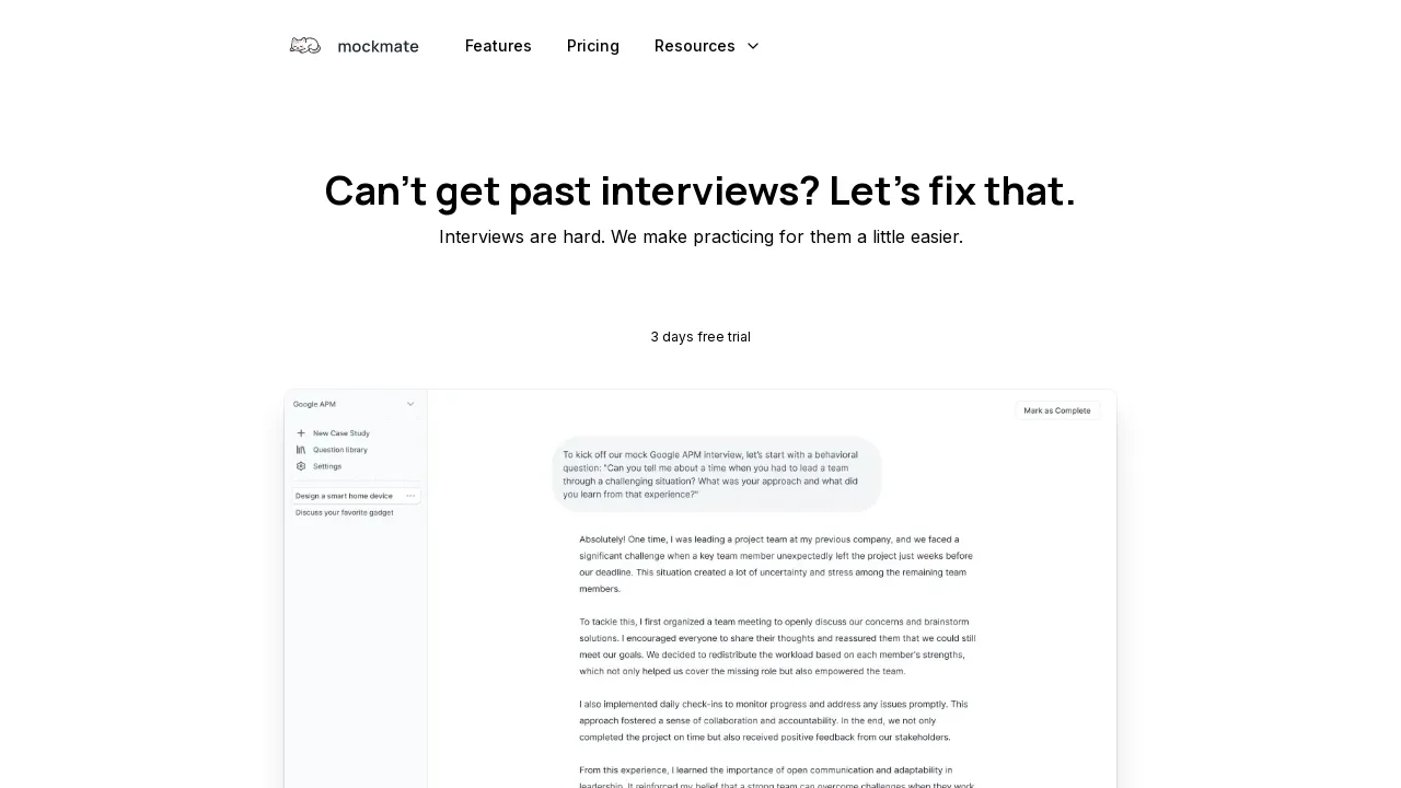 Praactice for you job interview with AI