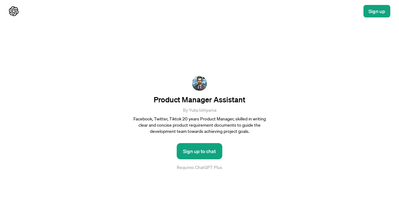 Product Manager Assistant GPT