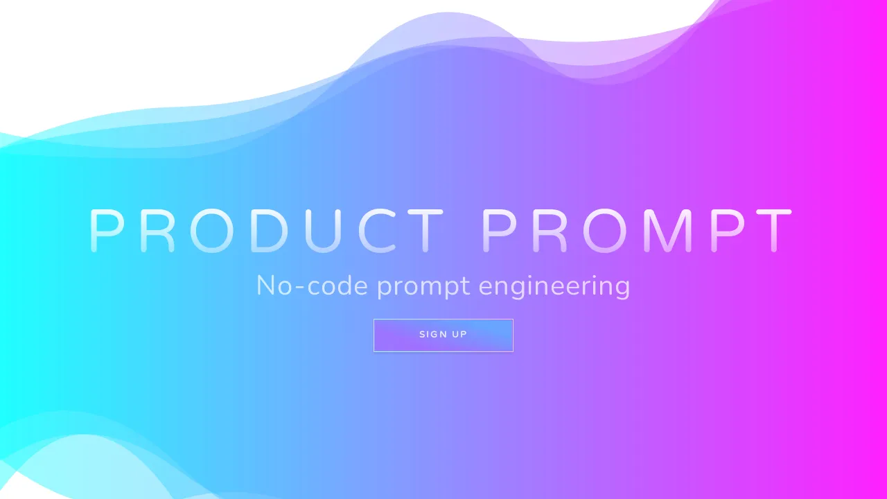 Product Prompt screenshot