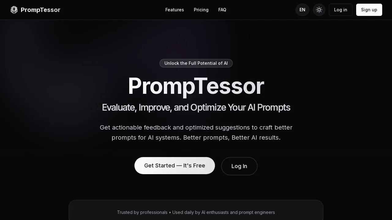 PrompTessor - BestofAI