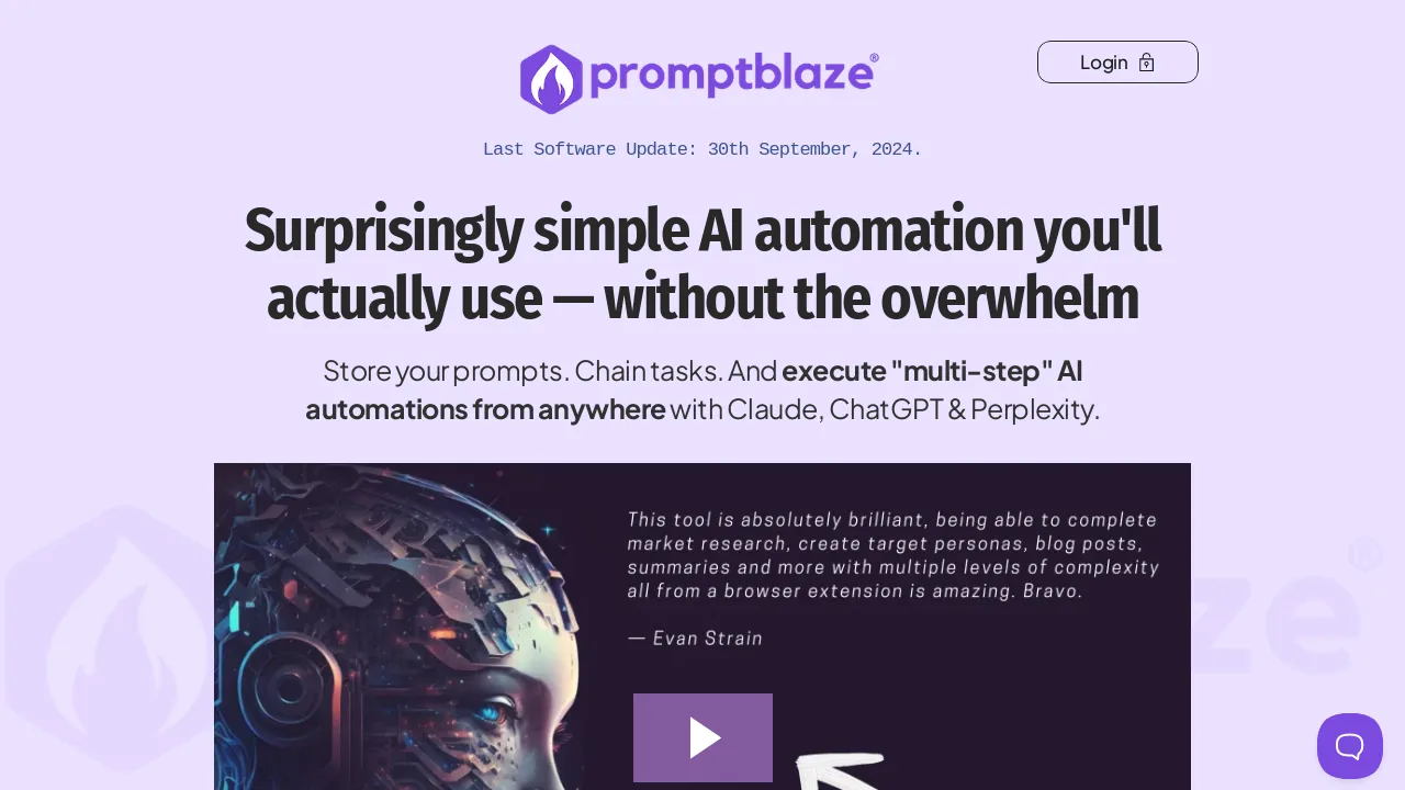 Prompt Blaze