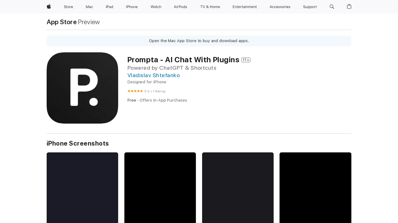 Prompta  App screenshot