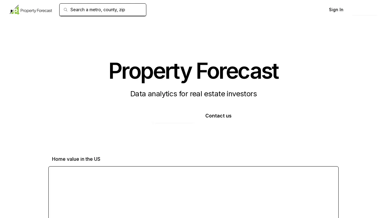 Property Forecast