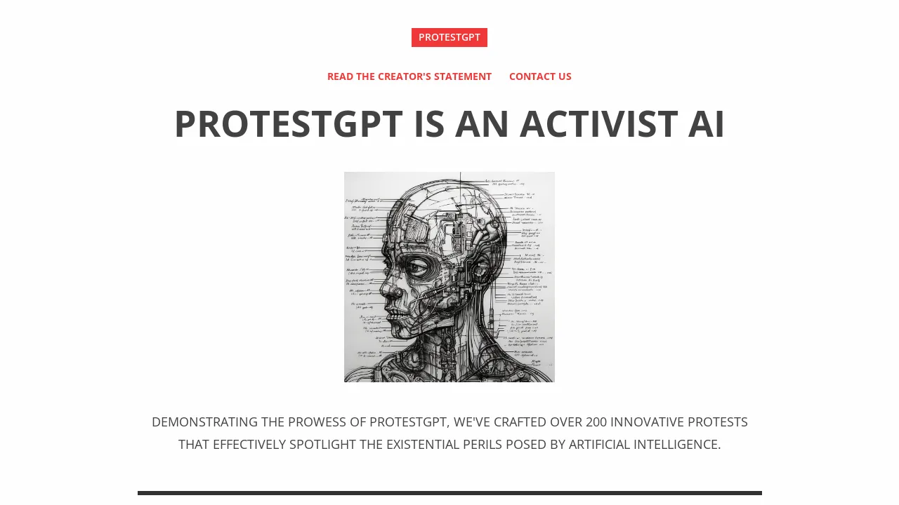 ProtestGPT screenshot