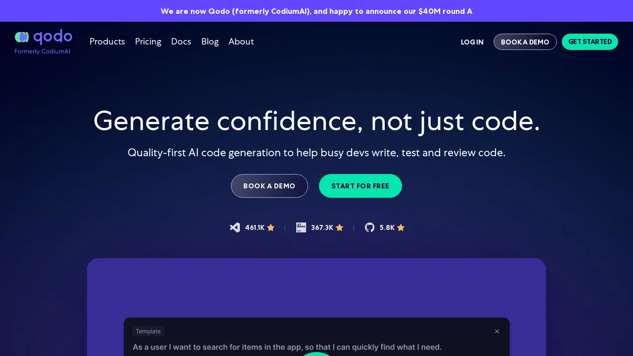 Qodo (Formerly Codium)