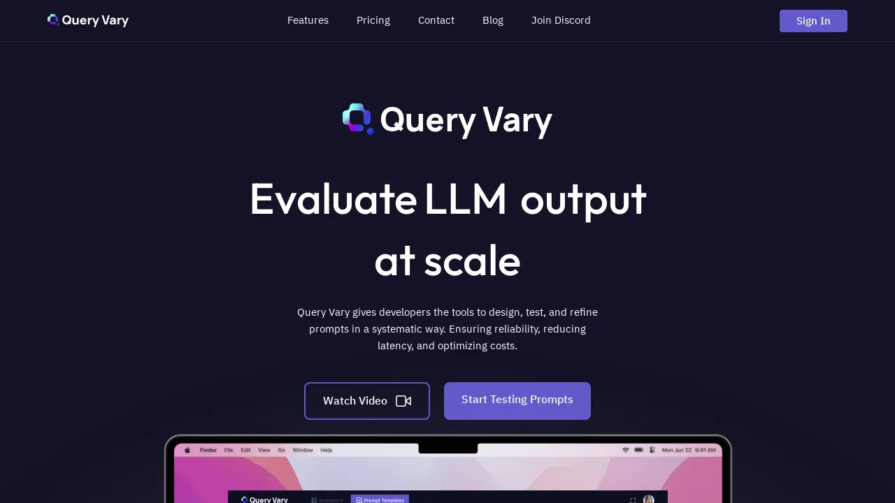 Query Vary