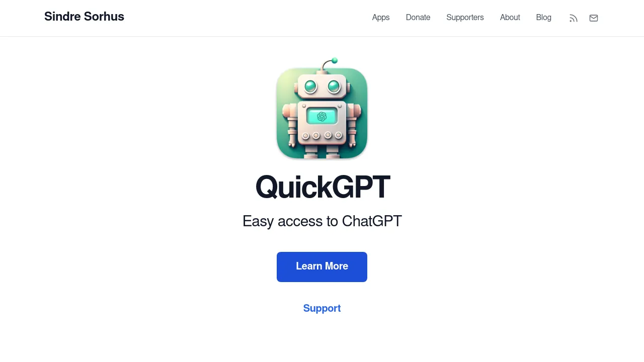 QuickGPT screenshot