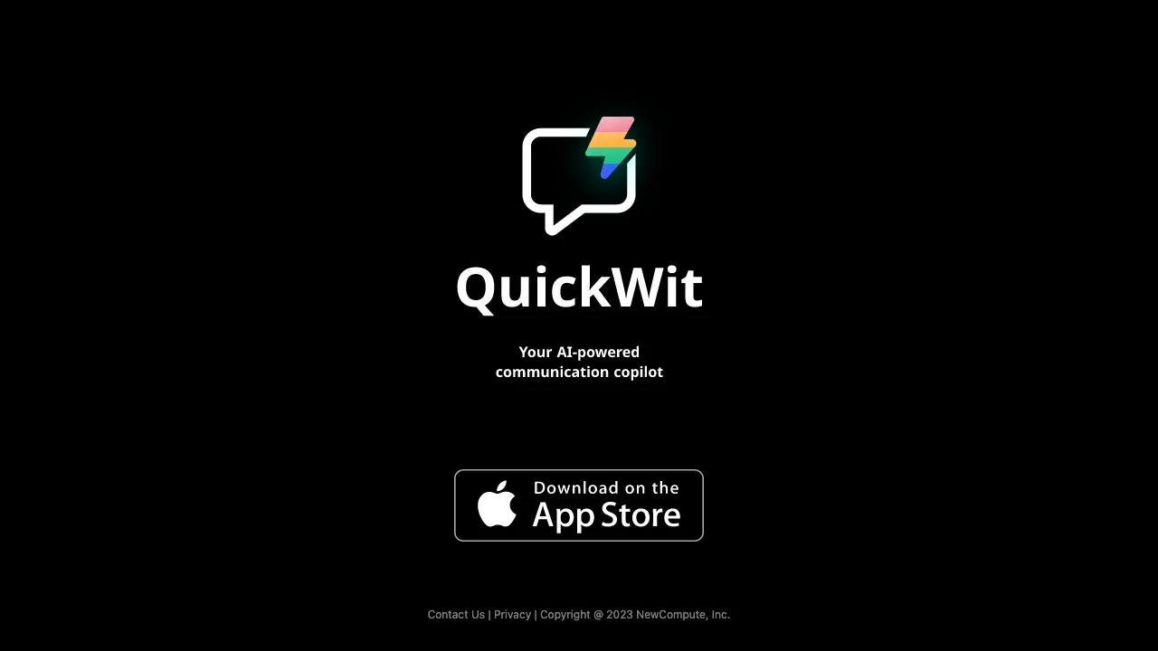 QuickWit screenshot
