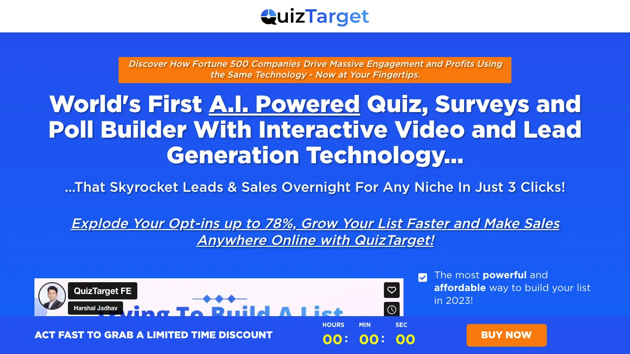 QuizTargetAI screenshot