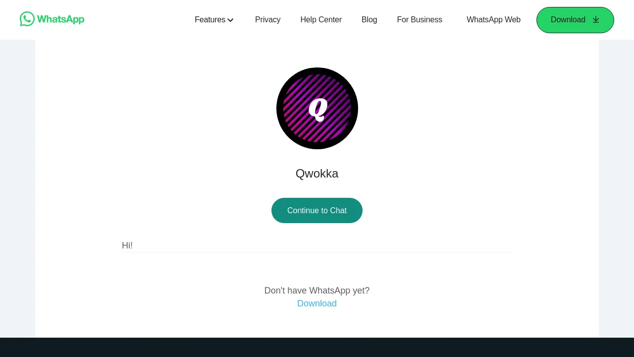 Qwokka screenshot