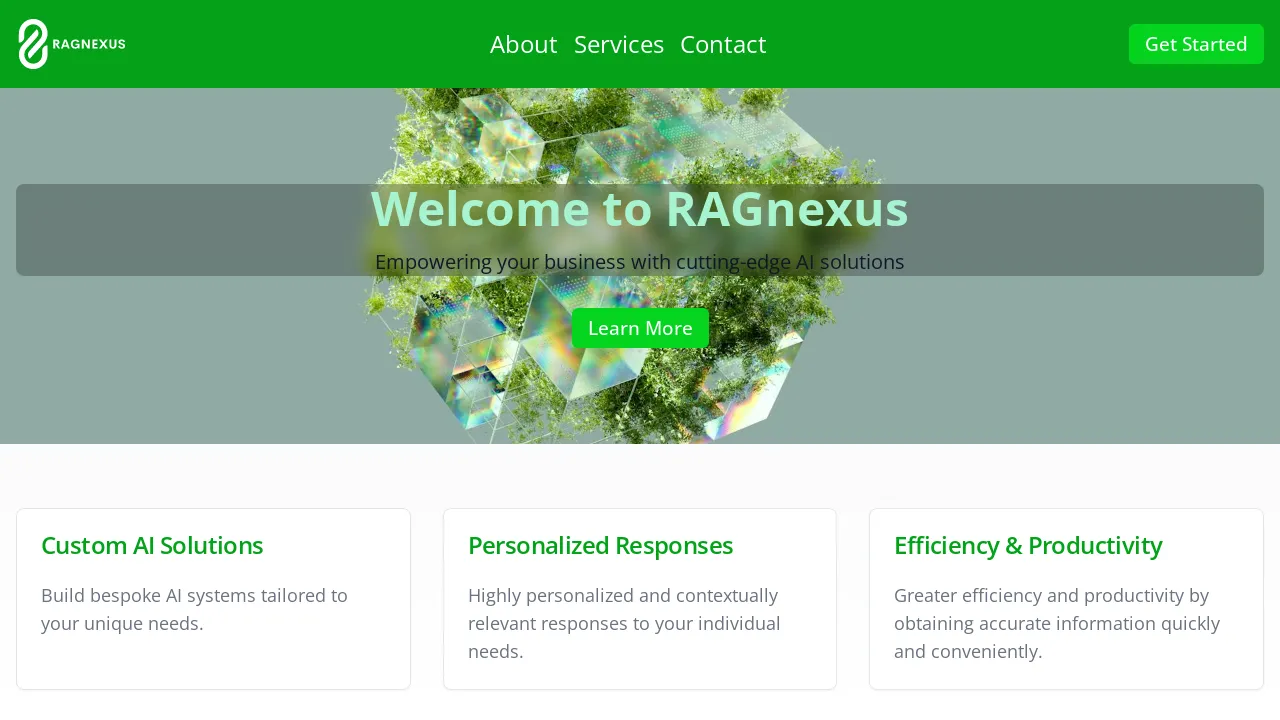 RAGnexus screenshot