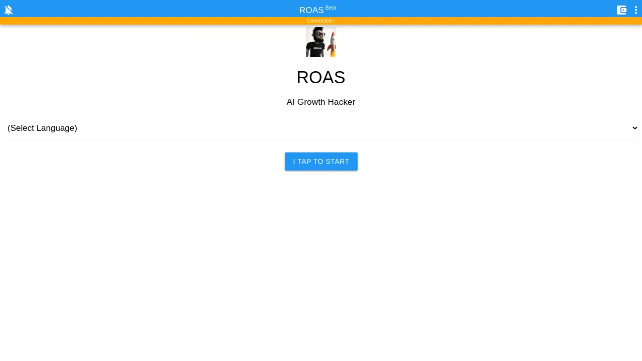 ROAS screenshot