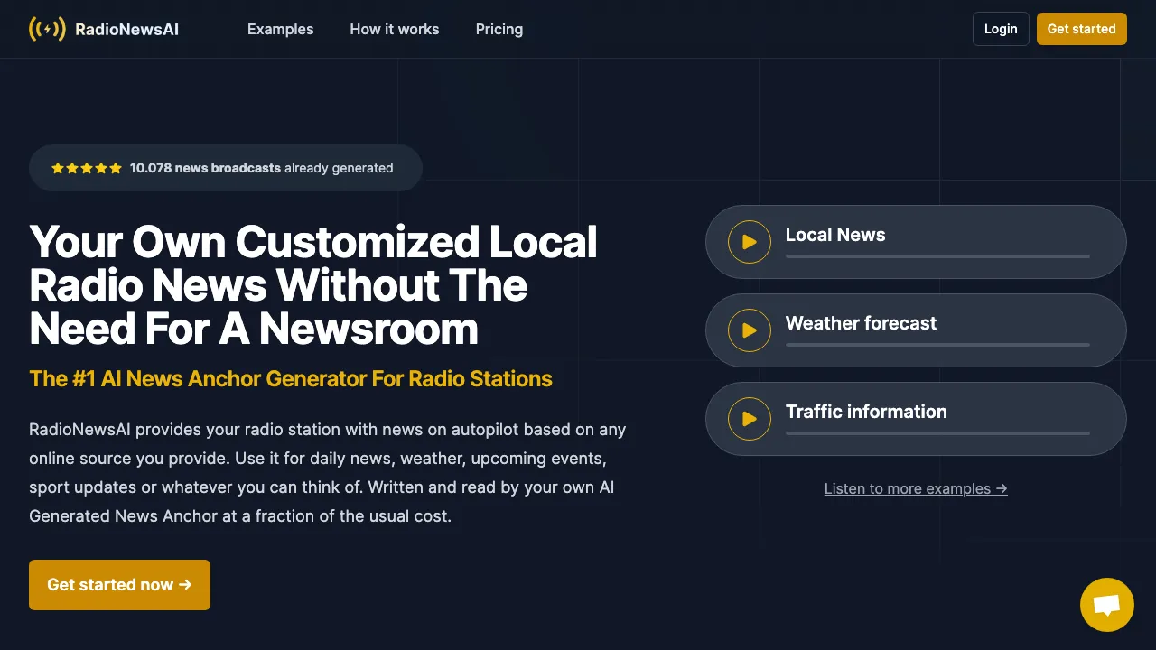 RadioNewsAI screenshot