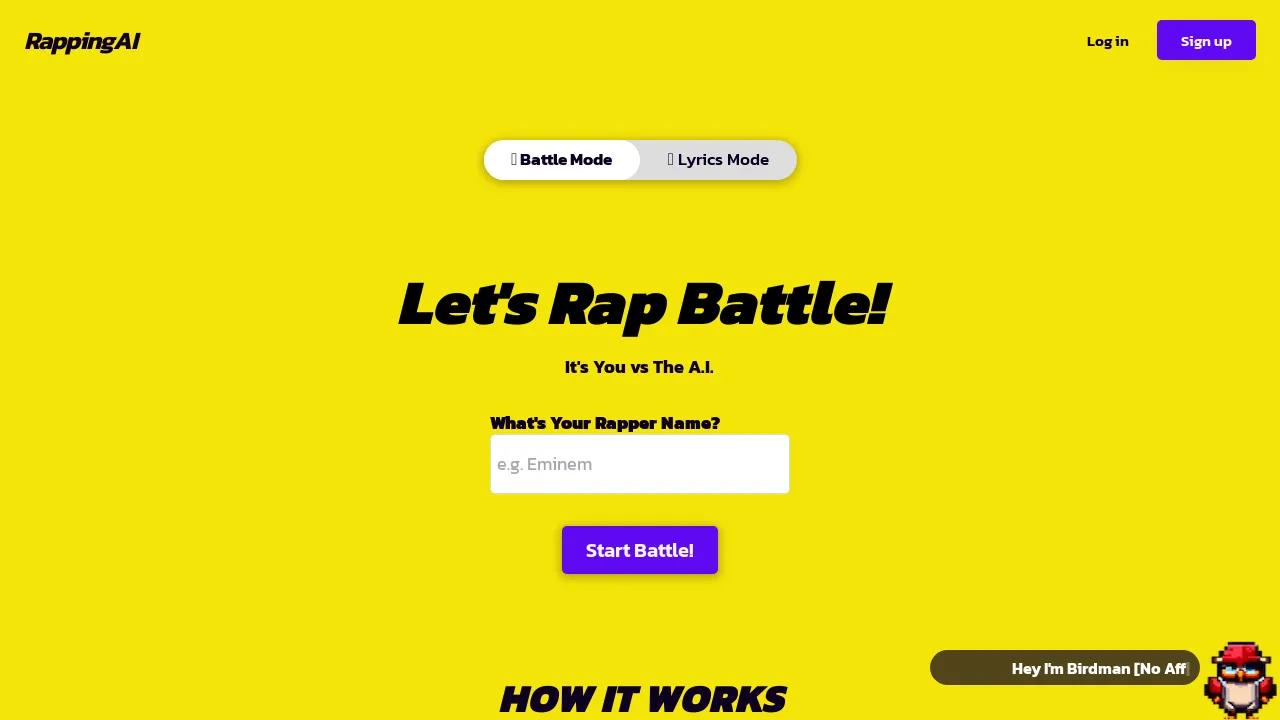 RappingAI screenshot