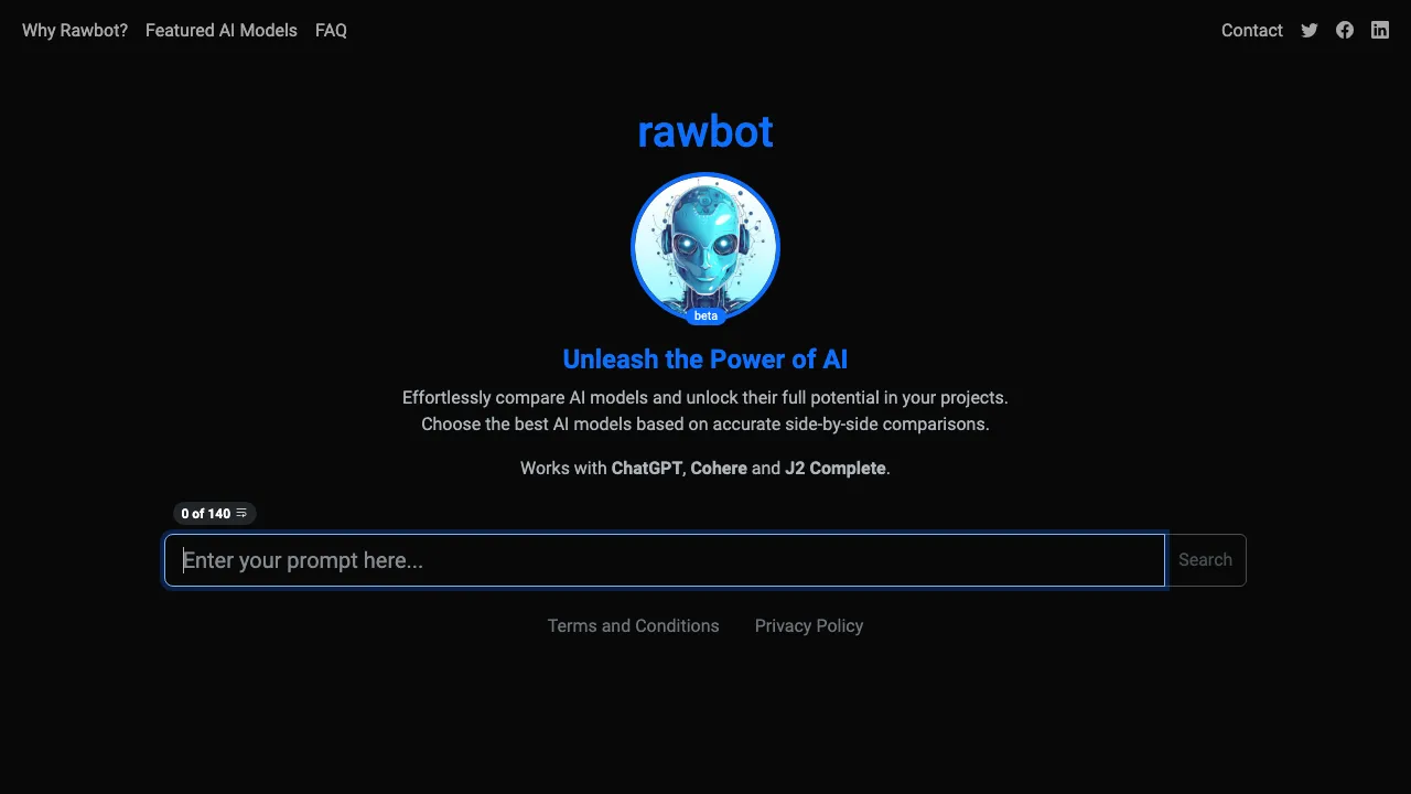 Rawbot screenshot