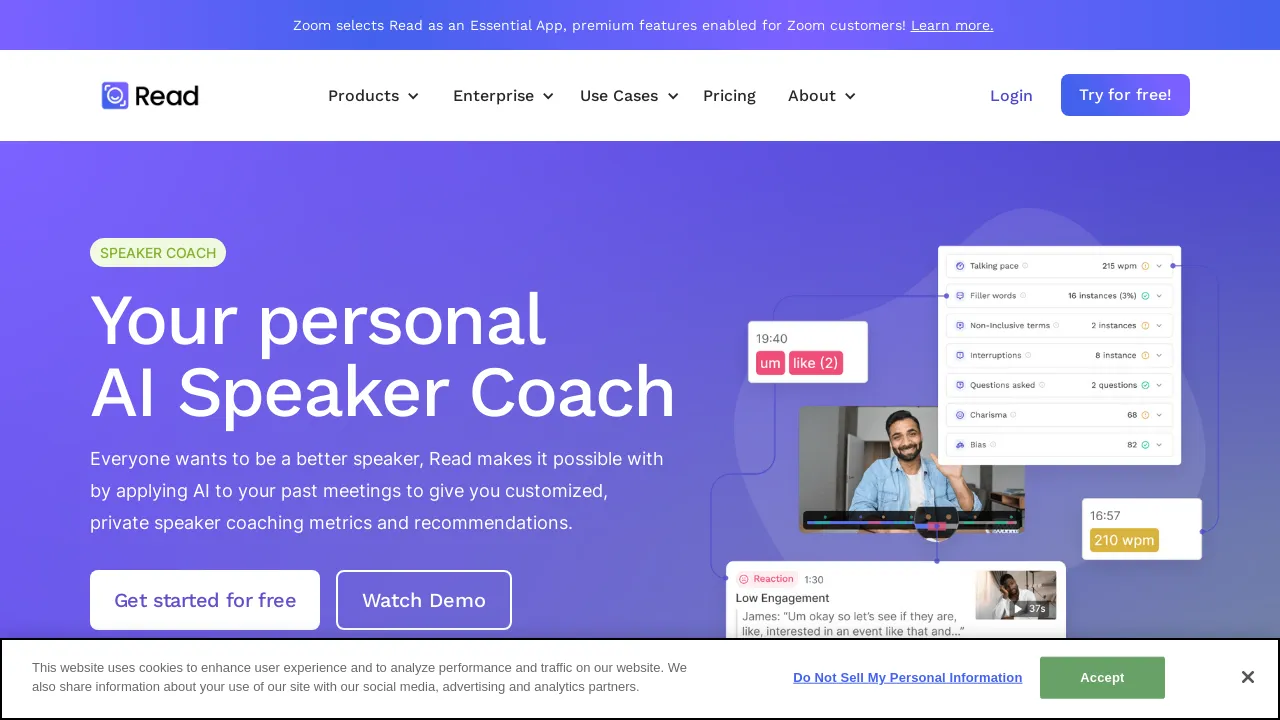 Read Speaker Coach screenshot