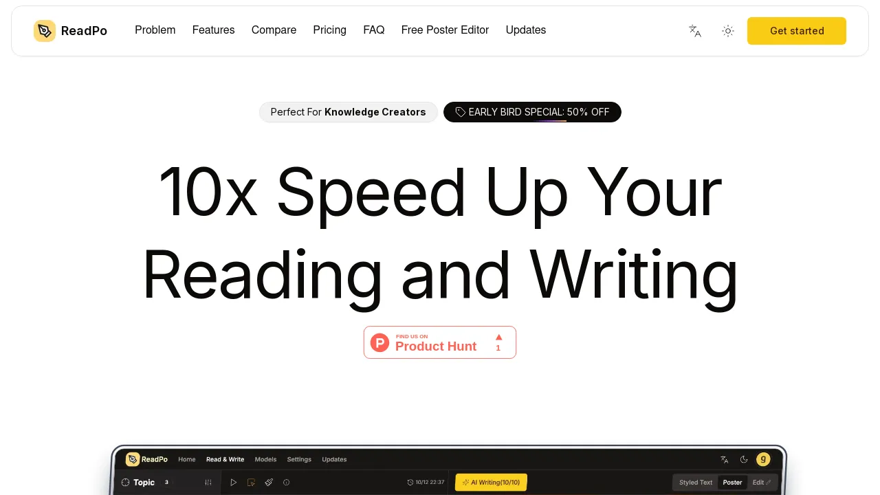 ReadPo screenshot
